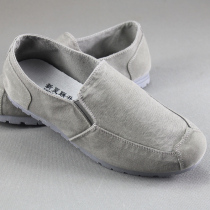 Spring Money Old Beijing Cloth Shoes Mens Denim Cloth Sails Cloth Shoes Fashion Casual Wear and wear comfort and low help with lazy shoes Chaogue