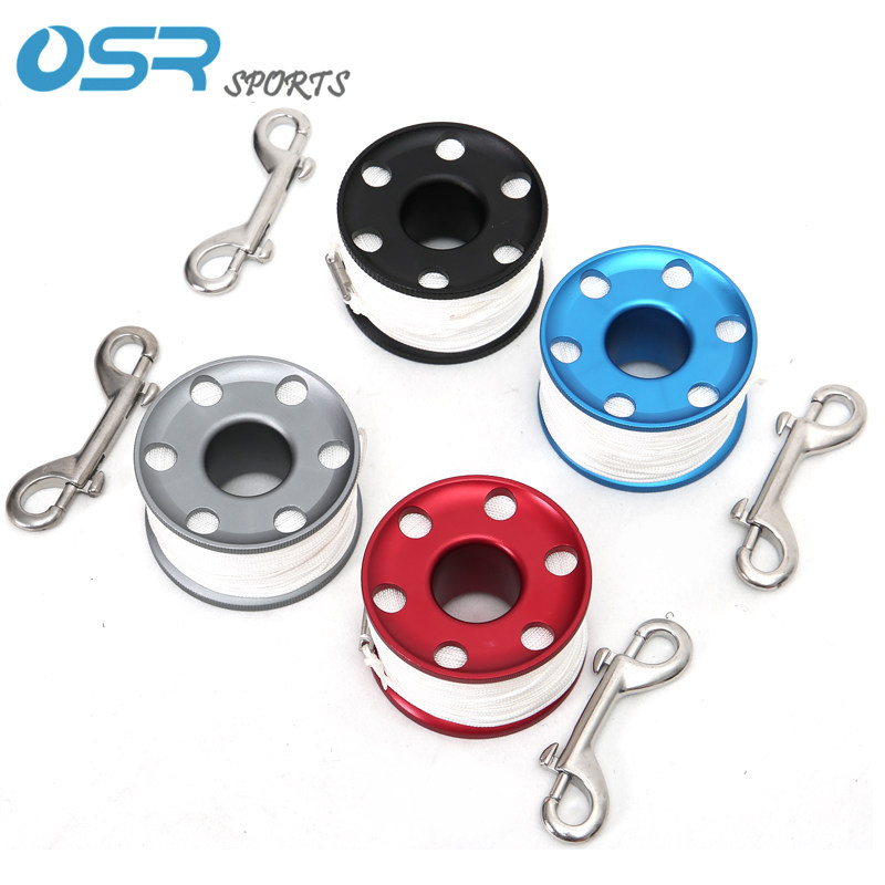 Diving Back fly side cover jacket BCD with 50m aluminum alloy wire wheel buoy SMB elephant pull hole diving boat dive