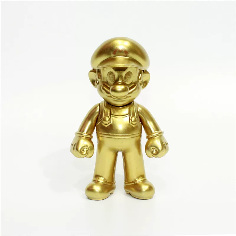 Mario, minifigure, golden doll, toy