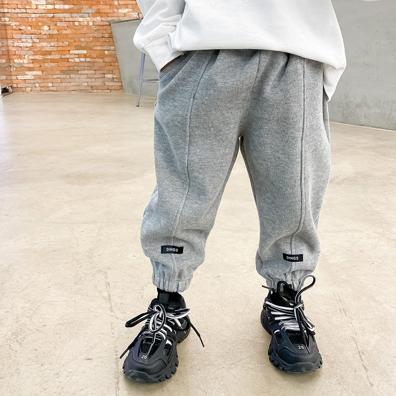Children's spring sports pants 2022 new boy's trousers small children's clothing pants baby children's clothing casual pants sweatpants children's clothing