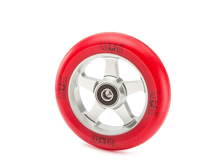 Hạn chế nhôm bên trong khóa bánh xe 110 x24 mm chuyên nghiệp bánh xe ván trượt cực kỳ đàn hồi cao chống câm - Trượt băng / Trượt / Thể thao mạo hiểm ván trượt cân bằng
