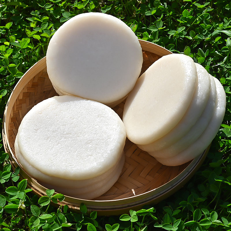 Guizhou specialty snack Ciba 3 pounds pure glutinous rice handmade Ciba donkey roll white glutinous rice ball Brown sugar baba rice cake