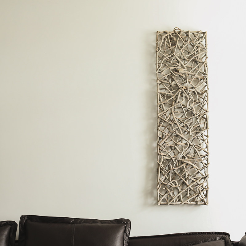 Di HOME natural decoration wall decoration handmade branch shape living room B & B Chinese style silk pendant