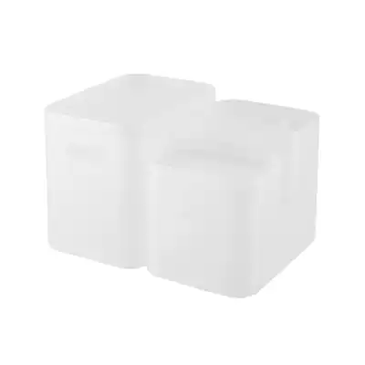 Bathroom vanity table desktop cosmetics skin care products storage box Plastic combination finishing box storage box transparent lid