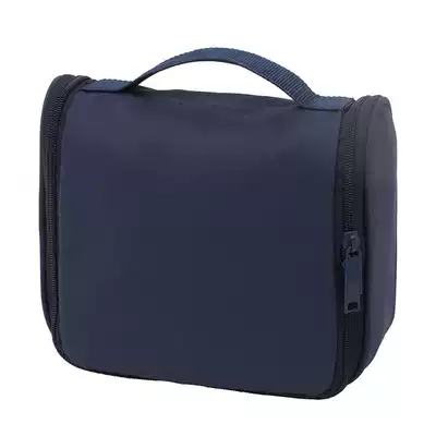 Good wind shallow print can hang hook travel wash bag men portable travel multi-function cosmetics finishing storage bag