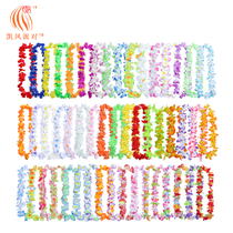 50PCs 100PCs Hawaiian grass skirt set with wreath factory direct sale can be sold