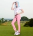 Hai mảnh! PGM Golf Bib Men and Women Ice Silk Mask Kem chống nắng UV Bảo vệ mát và thoáng khí Golf