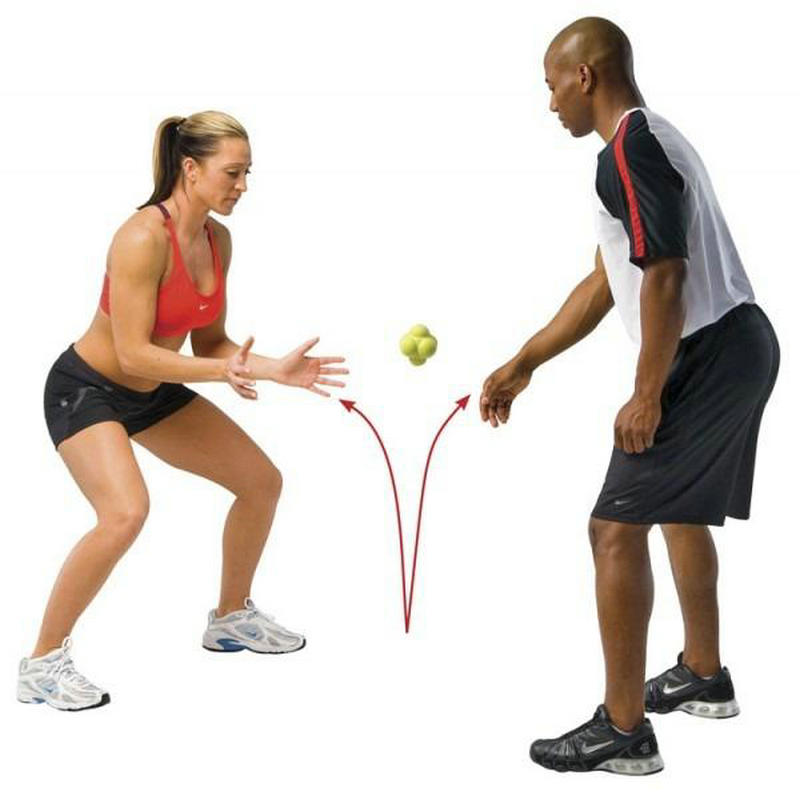 Hexagon Reaction Ball Sensitive Ball to Tennis Badminton Tennis Agile Training Speed Response Speed