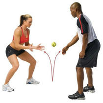 Hexagon ball reaction ball sensitive ball change ball Net feather table tennis agile training speed reaction elastic ball