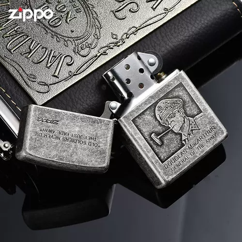 Оригинальная зажигалка на керосине, ретро значок, микрофон, США