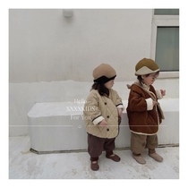 xxxxkids Han Childrens Autumn and Winter Clothes Corvy Cotton Cotton Cotton Cotton Cotton Clothes for Boys and Girls