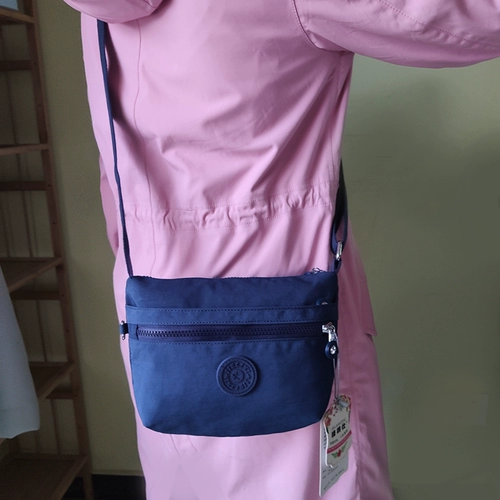 Маленькая сумка на одно плечо, легкая и тонкая универсальная сумка через плечо, маленький нейлоновый рюкзак