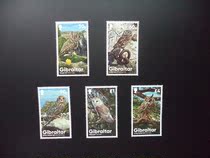 In 2020 Gibraltar issued five stamps for the species owls