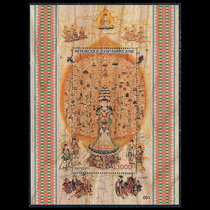 China-Africa 2019 Chinese Buddhist Thousand Hands Guanyin like Come to Buddha Mural Paintings Wood M Stamps Brand New