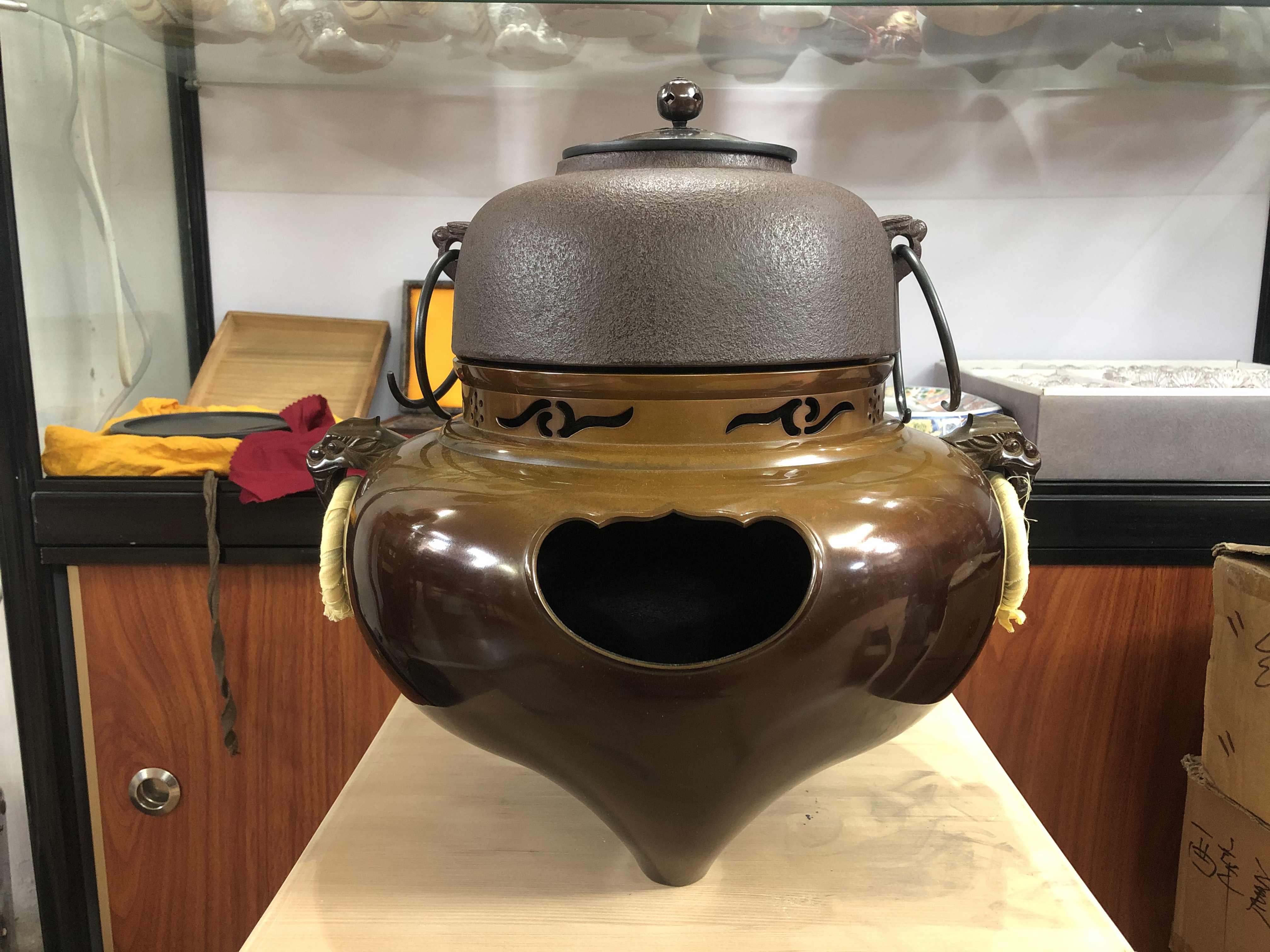 銅鑼 唐銅風爐師 宗喜 銅鑼 唐銅風爐師 宗喜