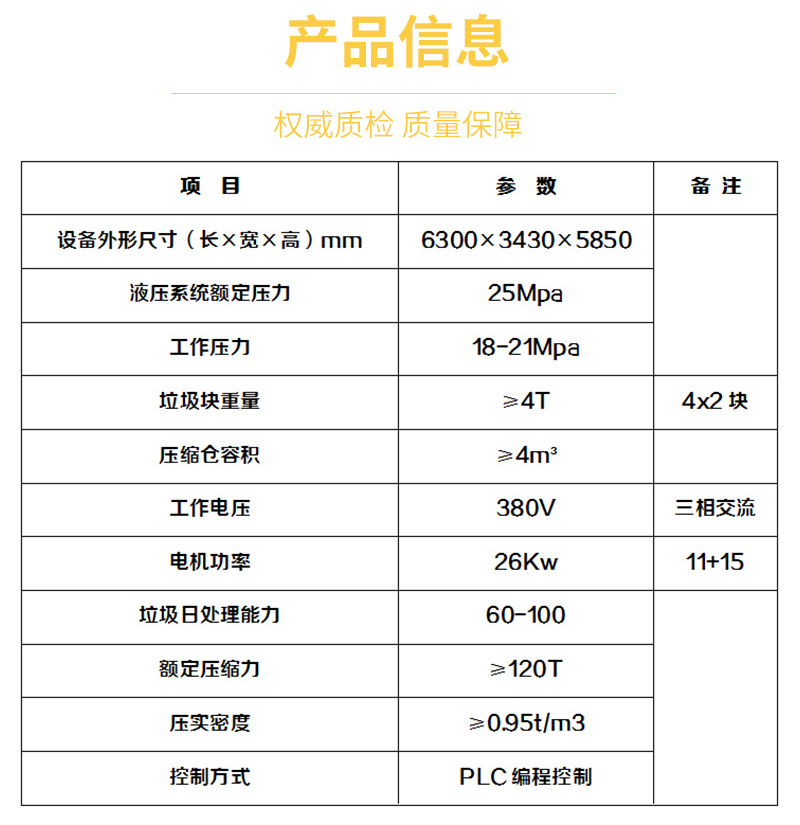 垂直压缩垃圾站 落地式垃圾中转站设备 立体式压缩设备 生产厂家