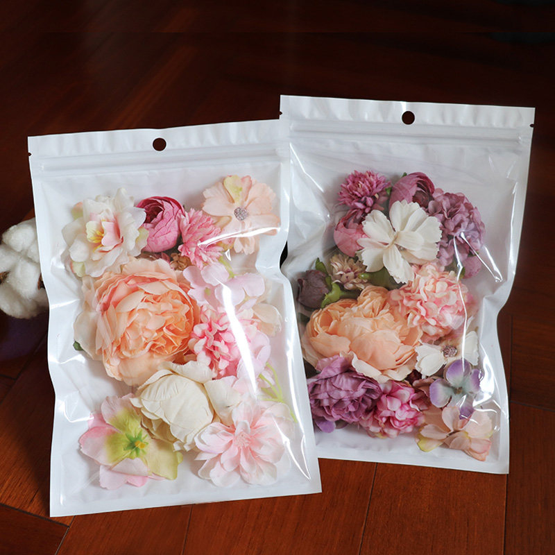 Mori silk flower hair accessories DIY handmade flower material package Hanfu ancient style headdress bride simulation garland accessories