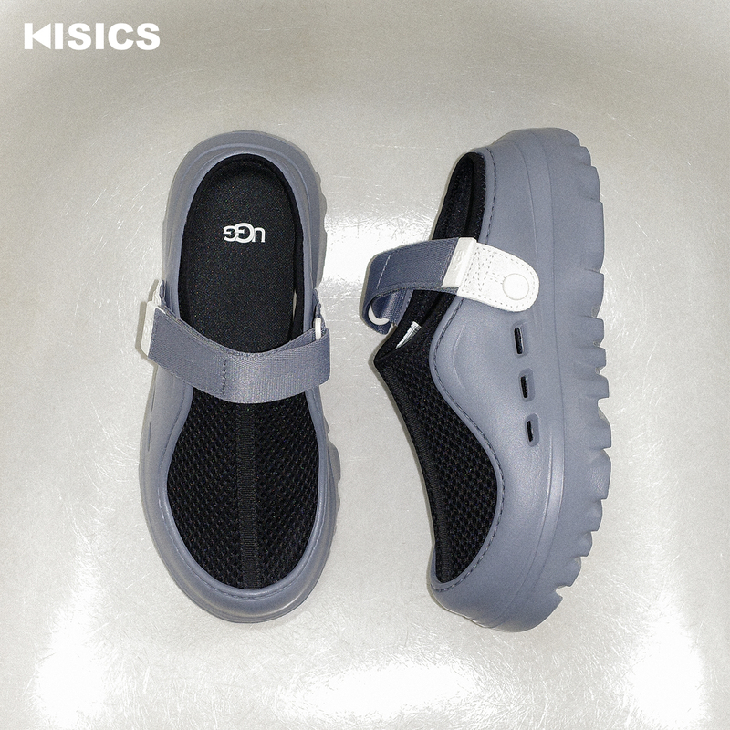 Ugg 26Ss Peakmod Breathe Clog Mesh Breathable Heel Lace-Up Slip-On Birkenstock Slippers