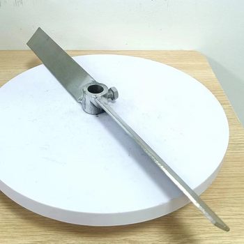 不锈钢一字旋转搅拌桨叶片 立式加药桶装置搅拌机/搅拌器轴螺旋片