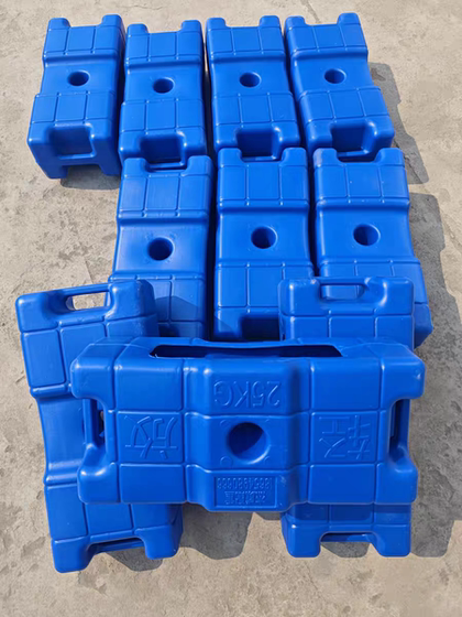Electric Hanging Basket Counterweight Block Plastic Counterweight Block Integrated Mold, Plastic Cement Weight Block, Truss Counterweight Block