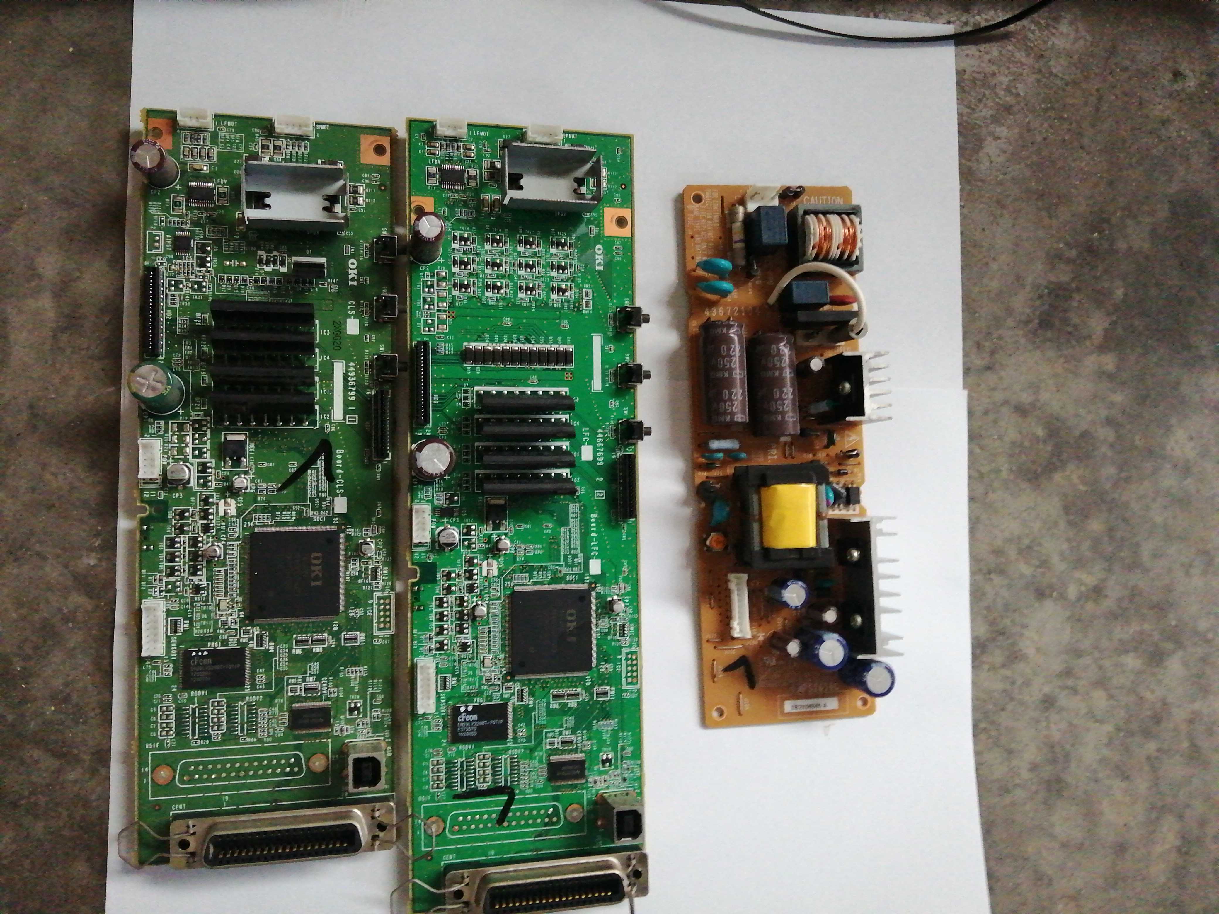 OKI5200F I5500F 7000f 5600F 5700F 5800F 735F Motherboard Interface Board