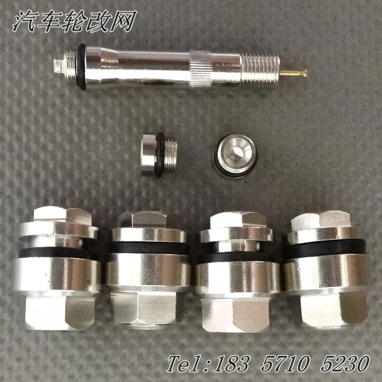 Car Invisible Valve Nozzle Hub Retrofit Concealed Short Paragraph Ultra Short Dodge Caliper Anti Theft All Copper Gas Nozzle