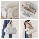 Portable dog bag for outdoor use in autumn and winter, warm outdoor cat bag, breathable portable pet backpack, large capacity cat shoulder bag