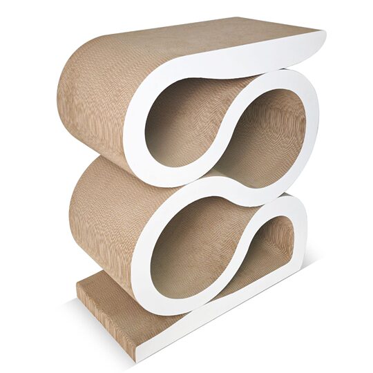 Icle Extra Large Cat Scratching Board Super Stable One-piece Twister S Big Mac Wear-Resistant Multi-Cat Family No Installation