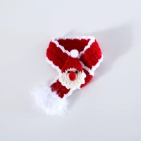 Санта -Клаус Шарф Красный