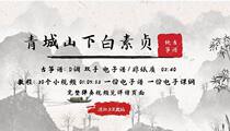 Qingcheng Mountain Lower white vegetarian virginity pure guzheng spectrum D tone of hands version Electronic spectrum