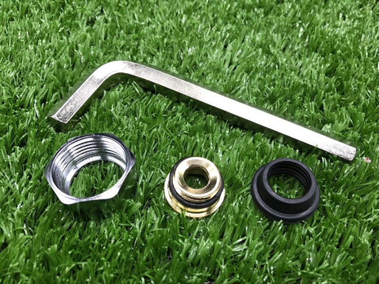 Shower faucet reverse tooth nut Bath faucet reverse tooth Inverted screw Hot and cold shower faucet repair parts