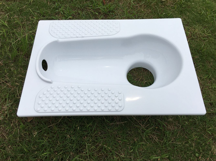 Plastic squatting pit toilet squatting toilet toilet squatting urinal Rural aqua toilet renovation with squatting pit dressing room squatting potty