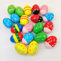 Sand egg musical instrument Blow ORF musical instrument Music teaching aids Baby garden Early education toys Childrens color sand ball