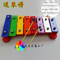 Baby boys puzzle male and female children music baby toy wooden hand knocks 8 sound knock on the violin 1-2-3-6 years old