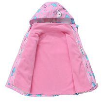 Childrens sub-machine clothes three-in-one 2020 new middle and child windproof blouses with velvet thickened girl jacket spring fall