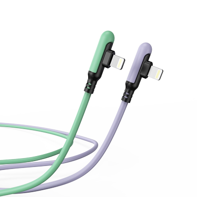 iPhone12苹果数据线适用5s/6/7/8/x快充手机11通用ipad数据线弯头短se闪充xr充电线器XS加长2.5米冲电线正品