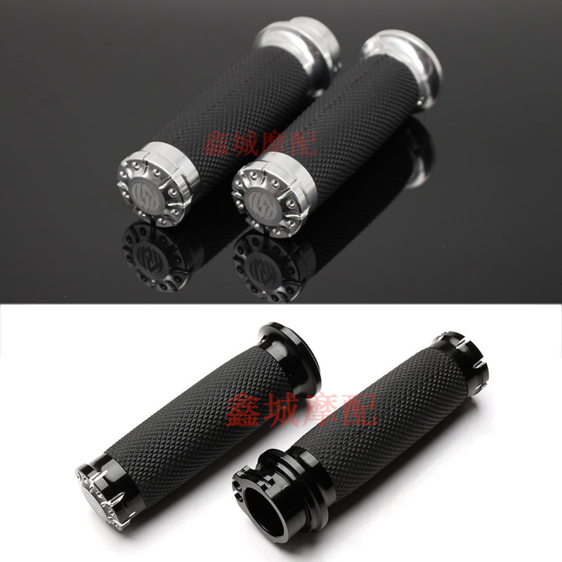 RSD retro motorcycle handles converted Harley XL883 1200 25mm generic hands - coat