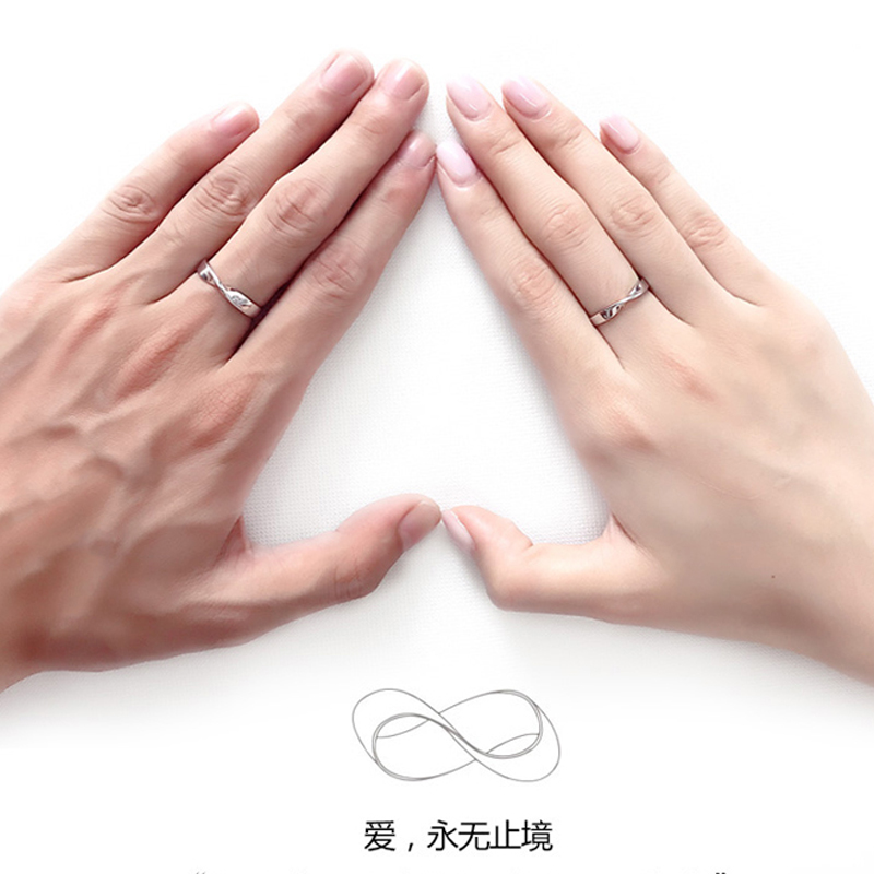 Bague mixte      en Argenterie - Ref 3089356 Image 4