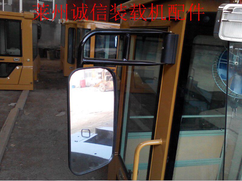 Small pile high machine loader accessories loader rear mirror rearview mirror in-line reflective mirror