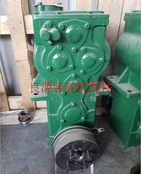 Shandong Leizhou Leework small loader pile high machine Mingyan six-in-two-back gearbox assembly