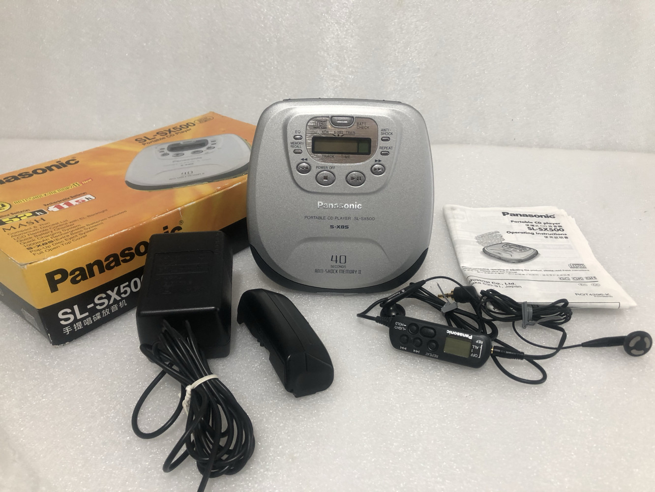 复古潮人看过来！Panasonic SL-SX500 CD随身听，带你重回CD时代！-CD