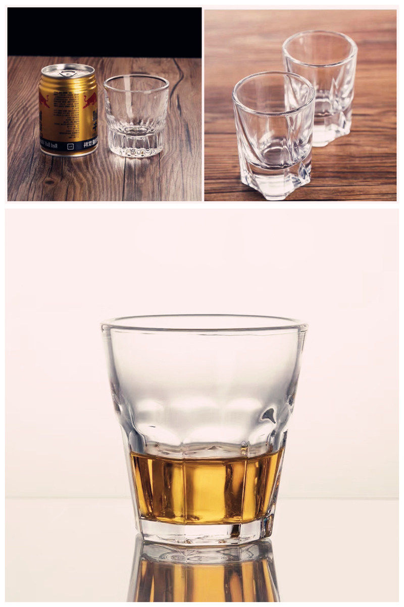 Ликер Cup 玻璃杯100ml酒杯白酒家用水晶玻璃二两杯2两白酒杯啤酒杯三两创意