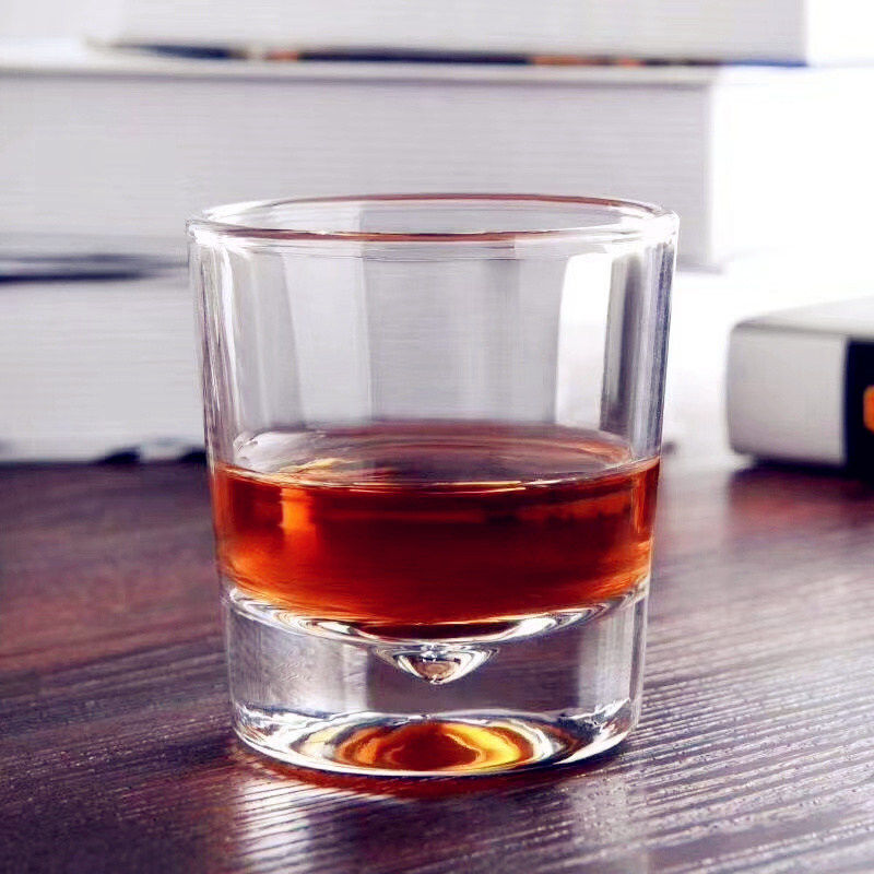 Ликер Cup 玻璃杯100ml酒杯白酒家用水晶玻璃二两杯2两白酒杯啤酒杯三两创意