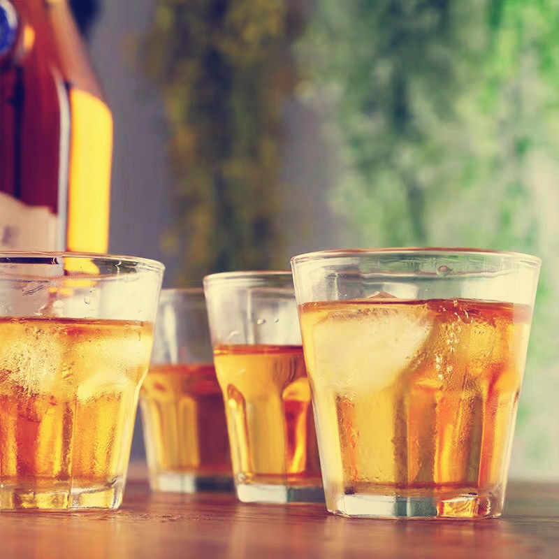 Ликер Cup 玻璃杯100ml酒杯白酒家用水晶玻璃二两杯2两白酒杯啤酒杯三两创意