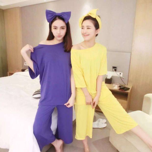 Pyjama pour femme OTHER   en Coton à manches - Ref 2997345 Image 38