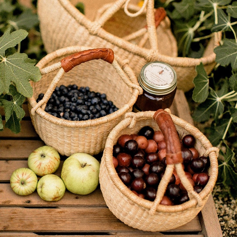 Handmade Straw Round Shopping Basket Imported from Ghana, Africa, Picnic Storage Basket, Fruit Basket, Vegetable Picking Basket ins Handmade Straw Round Shopping Basket Imported from Ghana, Africa, Picnic Storage Basket, Fruit Basket, Vegetable Picking Basket ins