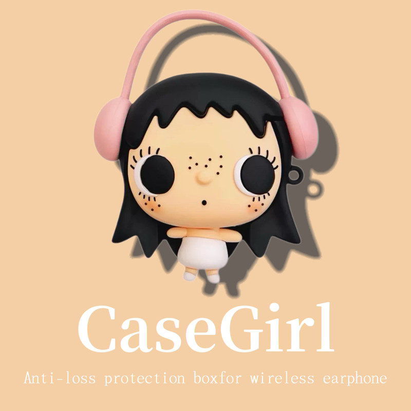 Cartoon Little Jade AirPods 5Th Generation Protective Case AirPods 4 Apple AirPods Earphone Case AirPods Pro 3 AirPods 2 Silicone AirPods Pro 1 3Rd Generation Female Pro 2/3 Generation
