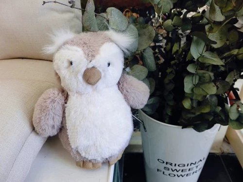 Успокаивающая розовая плюшевая кукла, 1 шт, утка