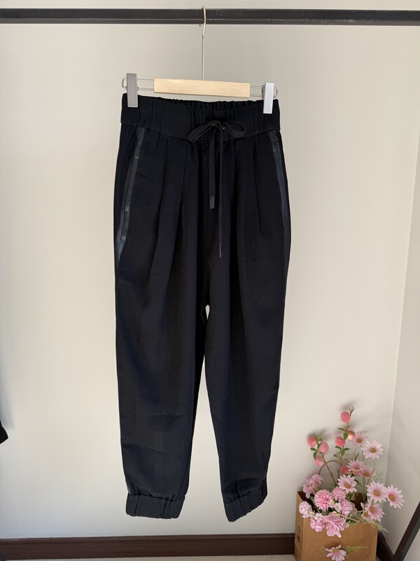 Designer Brand Women's Clothing Zhou Syl Spring and Autumn Fashion Jogger Casual Pants 661K693