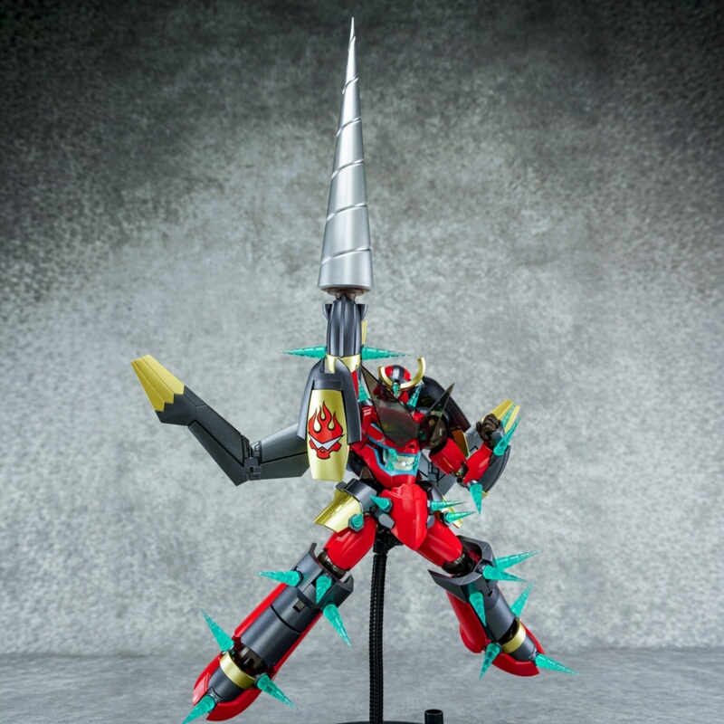 Beast King Model T-01 Spiral Giant Drill Electric Rotating Giant Drill Alloy Finished Movable Model Toy Figure Beast King Model T-01 Spiral Giant Drill Electric Rotating Giant Drill Alloy Finished Movable Model Toy Figure